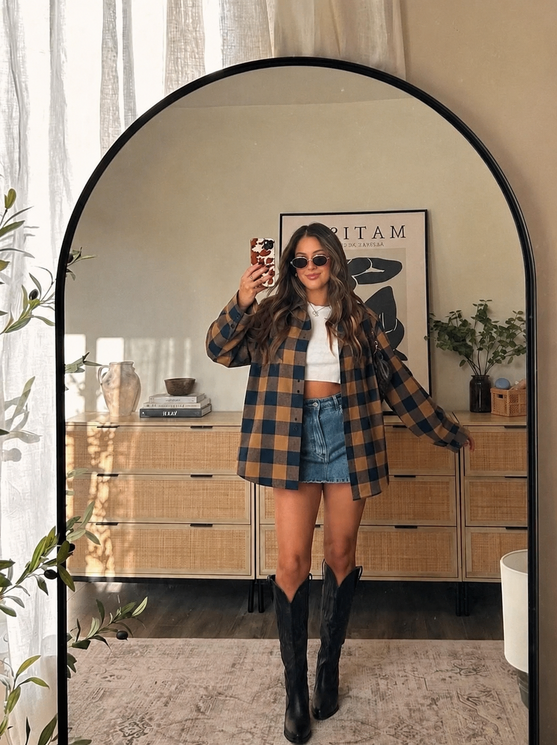 Camisa Flanelada Xadrez Grunge